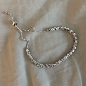 Silver Tennis Bracelet